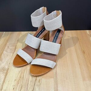Matt Bernson Linen Strap Sandals